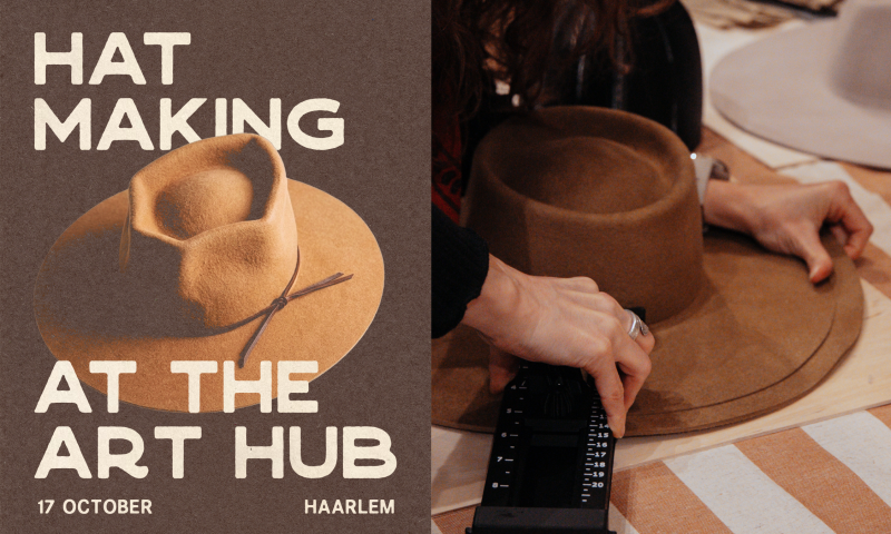 Hat Making at ART HUB, Haarlem - Créativité, Cours