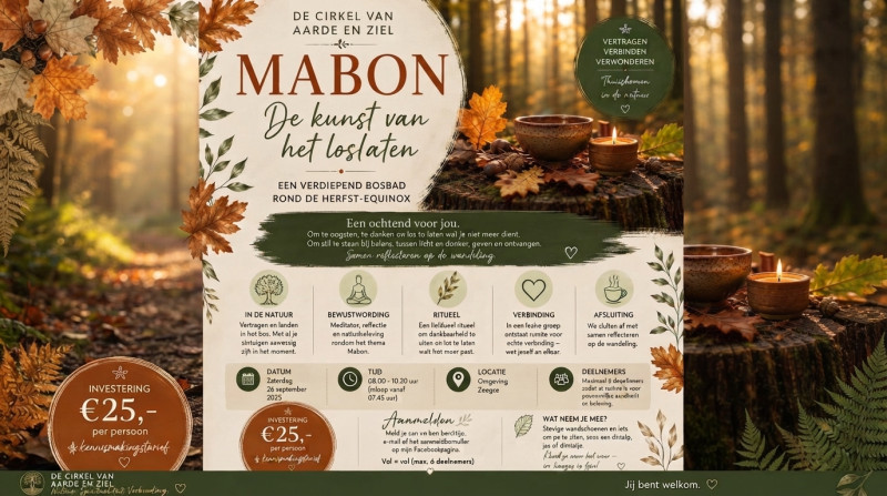 Mabon – De kunst van het loslaten