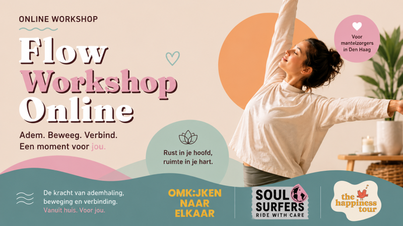 🌊 Flow Workshop (online) - Even uit de zorgstand, terug naar jezelf