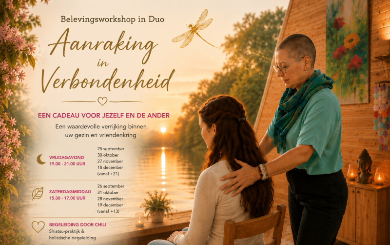 Belevingsworkshop Aanraking in Verbondenheid