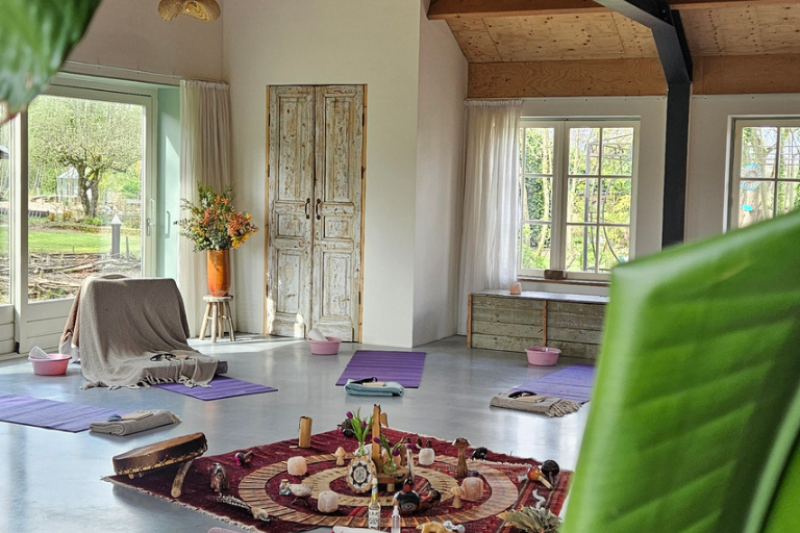 Sacred vrouwenceremonie met Magische Truffel + overnachting🛖