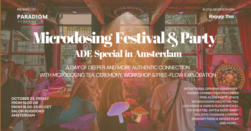 Microdosing Festival & Party - Amsterdam ADE Special