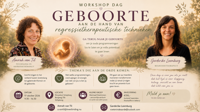 Geboorte workshopdag