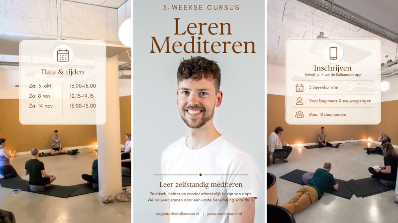 Meditatie Cursus (3-weekse)