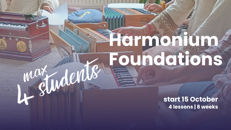 Harmonium Foundations - start 15 oktober