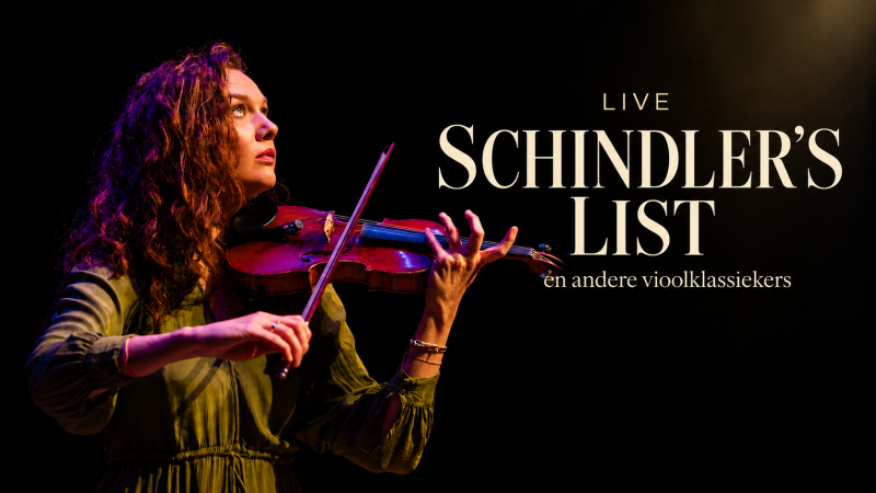Schindler's List & andere vioolklassiekers - TILBURG - Optreden, Live muziek, Muziekavond