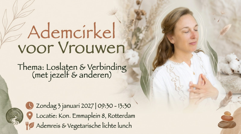 Ademcirkel voor vrouwen inclusief lunch (kleine groep max 5)