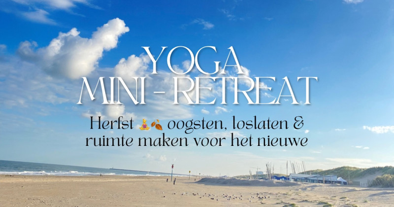 Herfst Yoga mini-retreat 🧘‍♀️🍂 Oogsten, loslaten & ruimte creëren