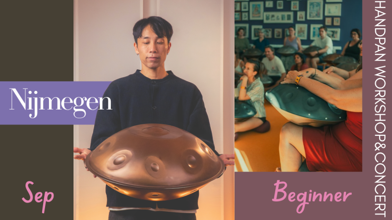 Nijmegen /// HandPan Workshop & Concert - REO MATSUMOTO