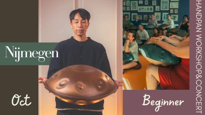 Nijmegen /// HandPan Workshop & Concert - REO MATSUMOTO