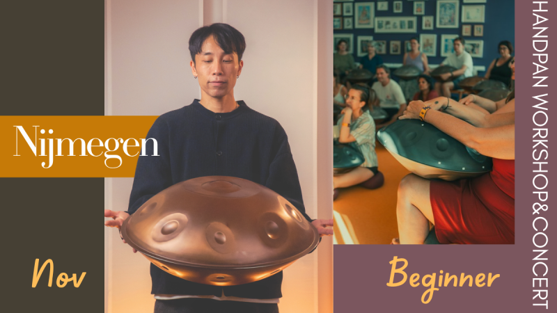 Nijmegen /// HandPan Workshop & Concert - REO MATSUMOTO