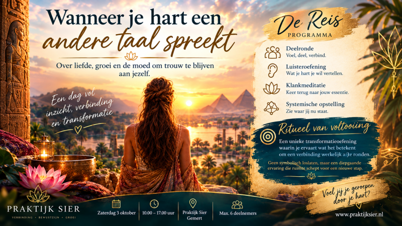 Wanneer je Hart een andere taal spreekt