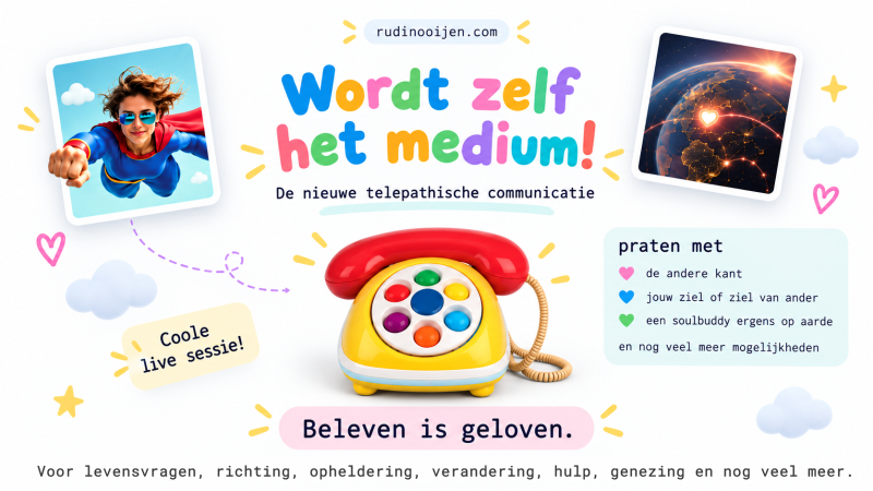 Praat zelf met de andere kant, jouw ziel en meer!
