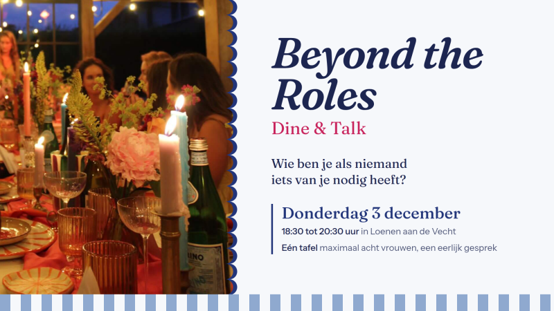 Beyond the Roles | Dine & Talk