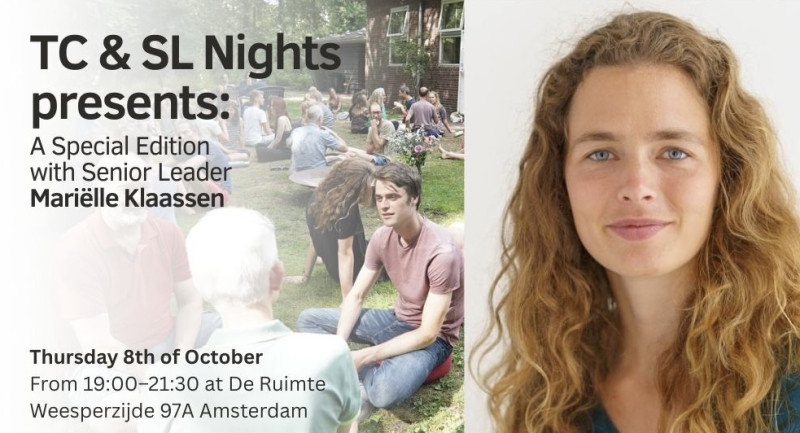 TC&SL Nights: A Special Edition with Senior Leader Mariëlle Klaassen - Authentic Relating, Embodiment, Connection