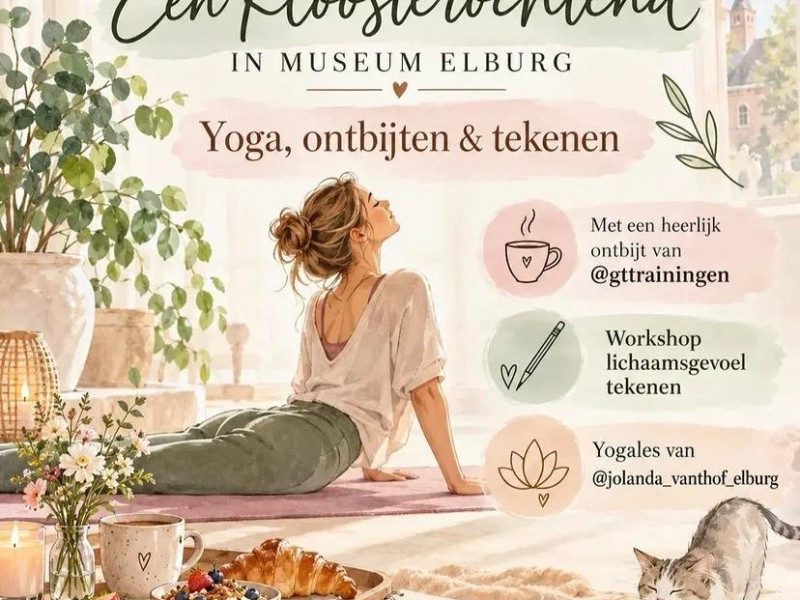 Yoga Kloostermorgen ontbijt & Arty