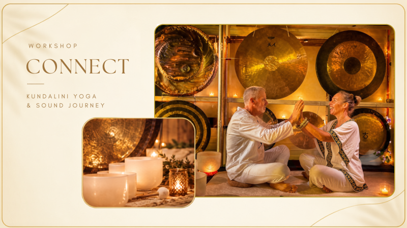 💕 Connect · Kundalini Partner Yoga & Sound Journey