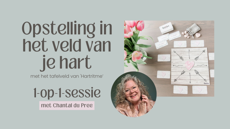 Opstelling in het veld van jouw hart | 1-op1-sessie