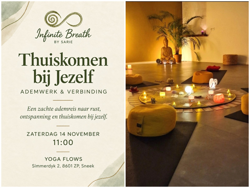 Thuiskomen bij Jezelf – Ademwerk & Verbinding (SNEEK)