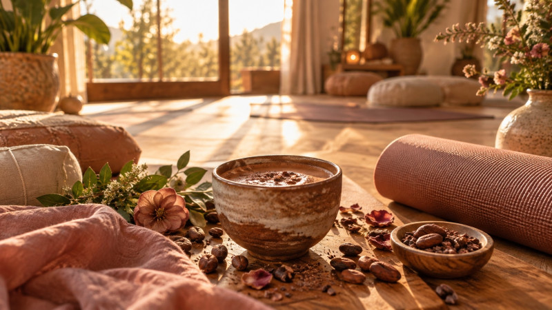 Workshop Cacao & Yin: een reis naar je hart