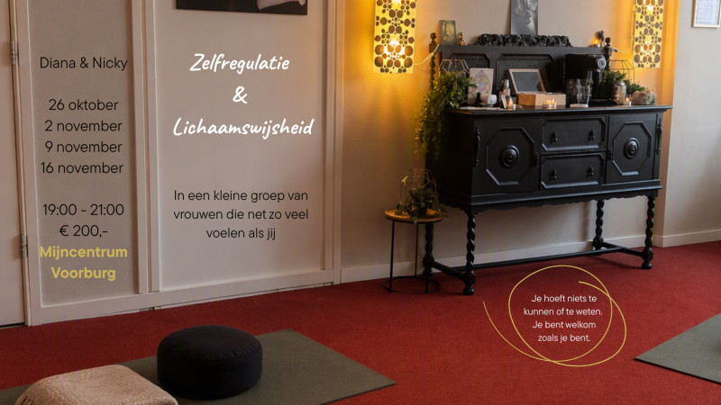 Workshop Zelfregulatie & Lichaamswijsheid - 4 avonden