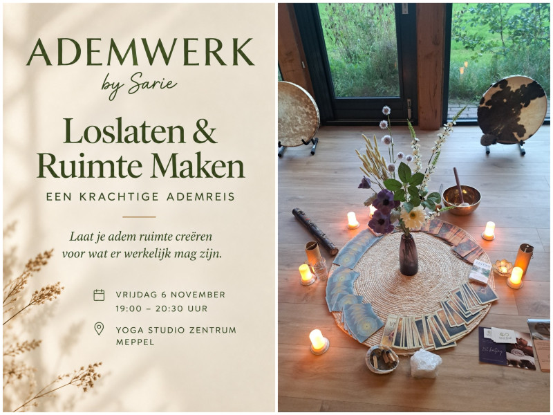 Loslaten & Ruimte Maken.  Ademwerk - MEPPEL