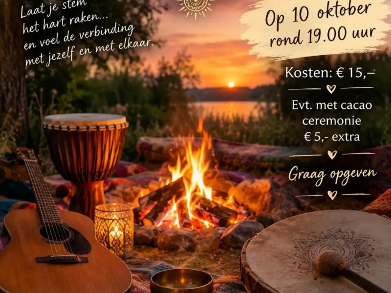 Mantra Zingen met Cacao-Ceremonie ❤️