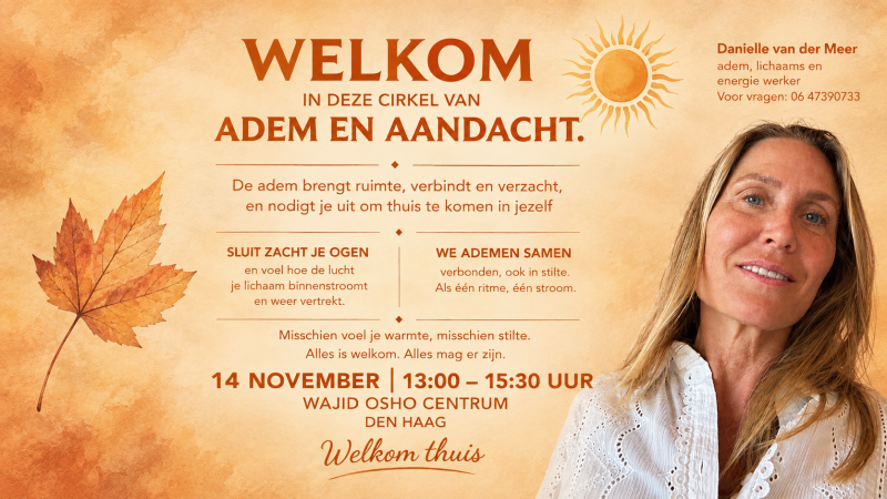 Cirkel van adem en aandacht  - Breathwork, Cercle de respiration, Travail corporel