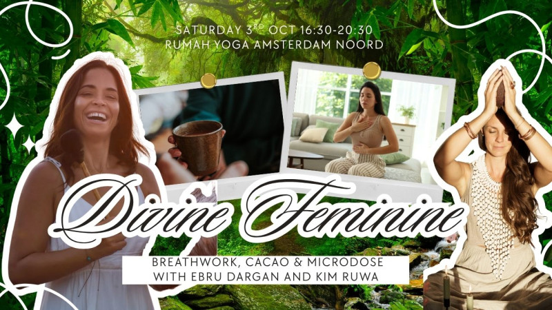 Divine Feminine Breathwork, Cacao & Microdose Journey