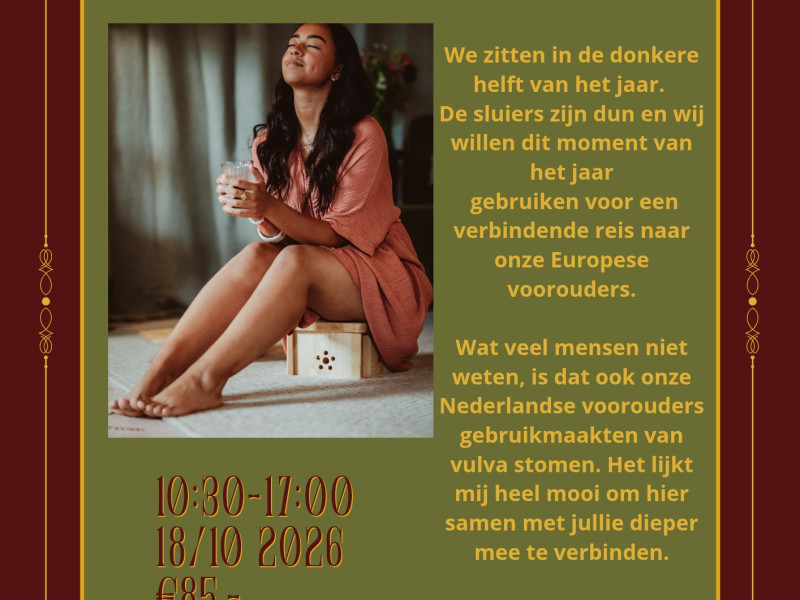 Vulva stomen in verbinding met onze voorouders met Nynke "Sirin"