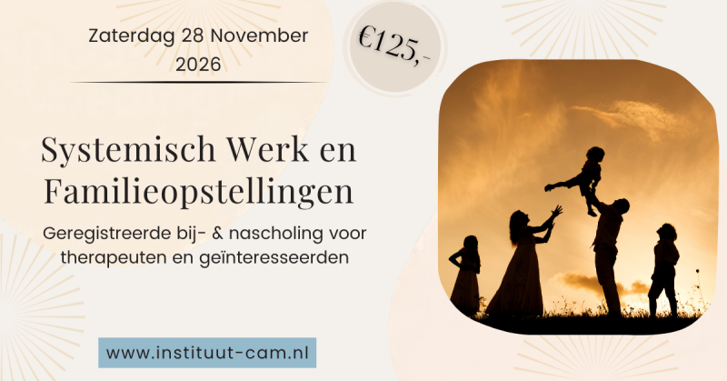 Instituut CAM: Systemisch werken en familieopstellingen