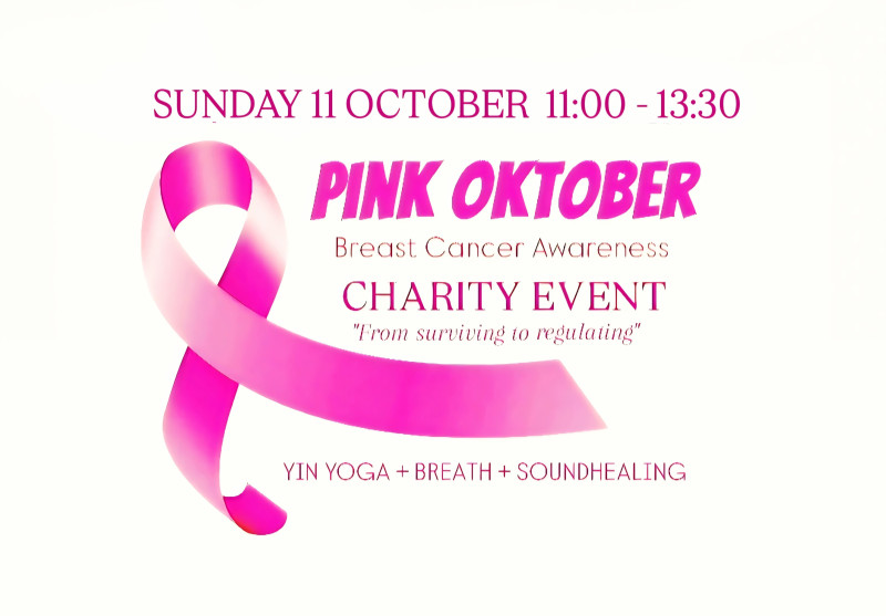 💗 PINK OCTOBER 💗 YIN YOGA + BREATH + SOUNDHEALING  - Yoga, Sound Journey-Soundbath, Breathwork
