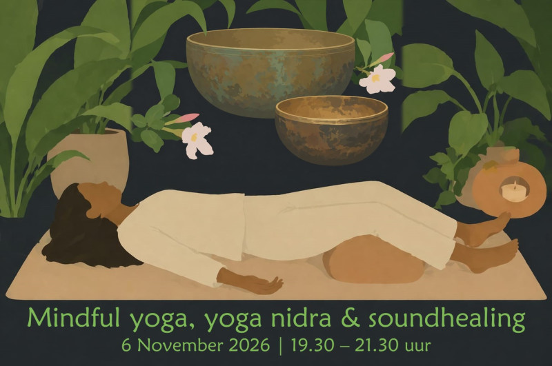 Mindful yoga, yoga nidra & soundhealing - Soundhealing, Ontspanning, Yoga Nidra