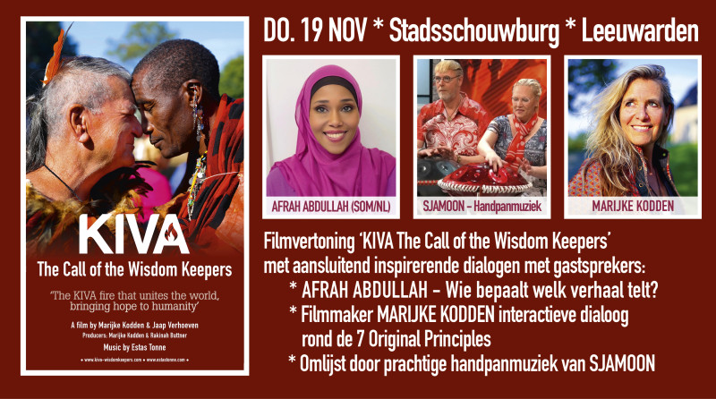 SPECIALE KIVA FILM AVOND: HER-INNERING OORSPRONKELIJKE LEVENSWIJSHEID