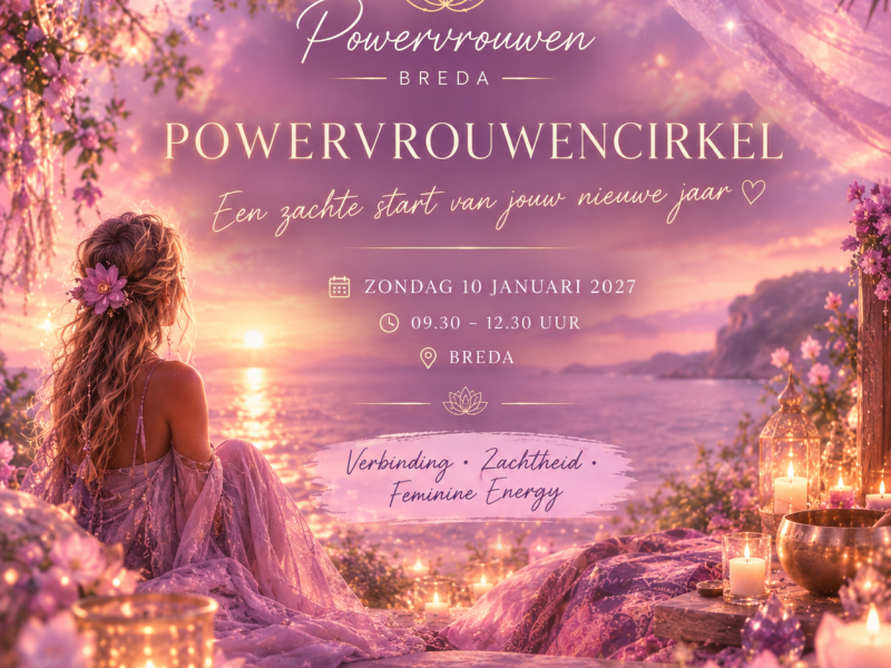 Powervrouwencirkel  - Ceremonia de cacao, Círculos de mujeres, Loto azul