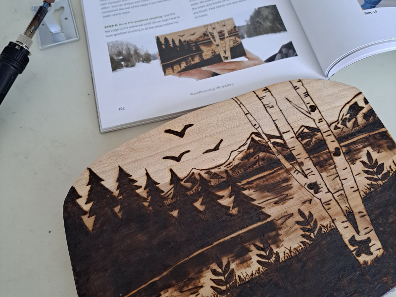Workshop: Woodburning 🔥 Een creatieve middag bij jou thuis