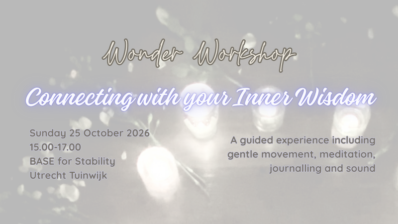 Wonder Workshop - Connecting with your Inner Wisdom - Klankbad, Movement, Meditatie