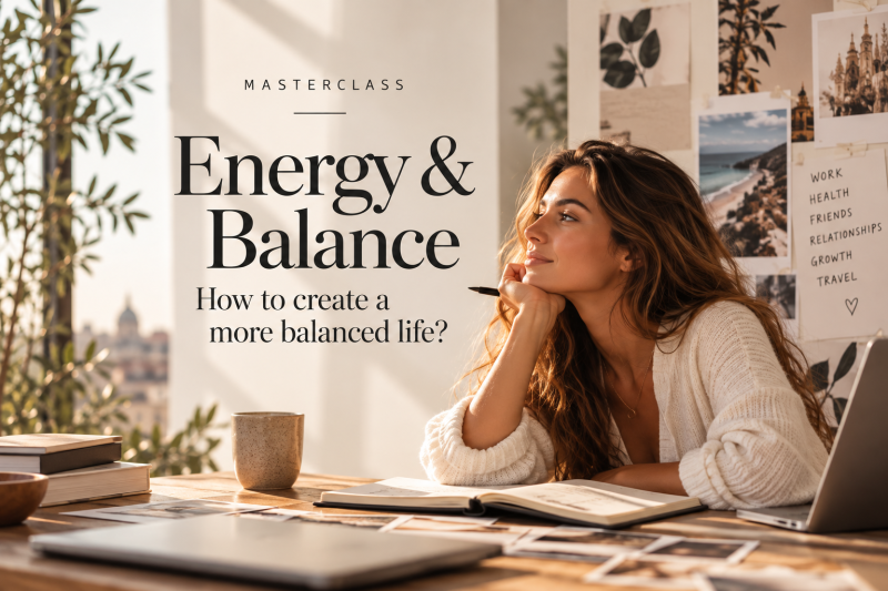 Energy & Balance: How to create a more balanced life?
