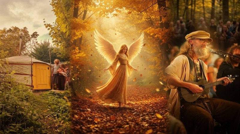 Autumn Angels Singingcircle  - Canto de mantras, Círculo de canto, Expresión vocal