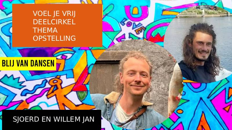 Voel je vrij Deelcirkel Thema en opstelling