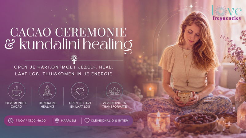 ✨ Cacao & Kundalini 🐍 Multidimensionaal flow sessie