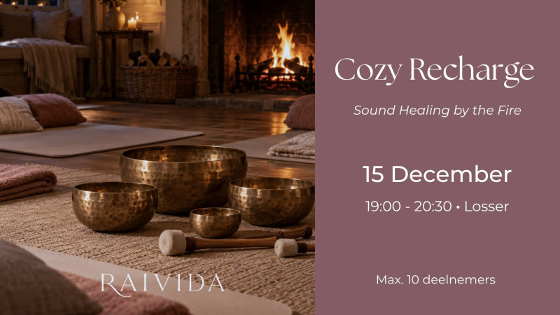 Cozy Recharge - Sound Healing by the Fire