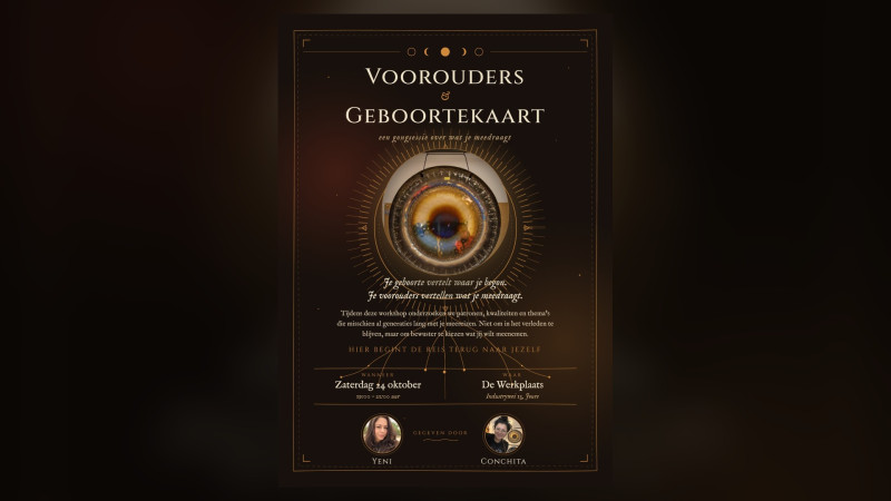 Voorouders & Geboortekaart – workshop met gongbad