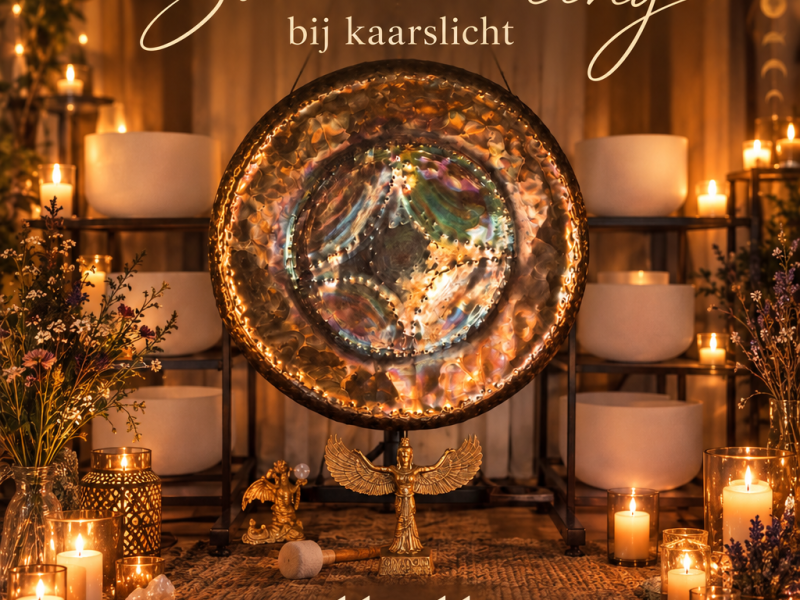 11-11 klankbad bij kaarslicht