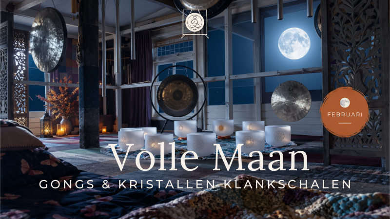🌕 Volle Maan Gongbad · Terug in je Lichaam