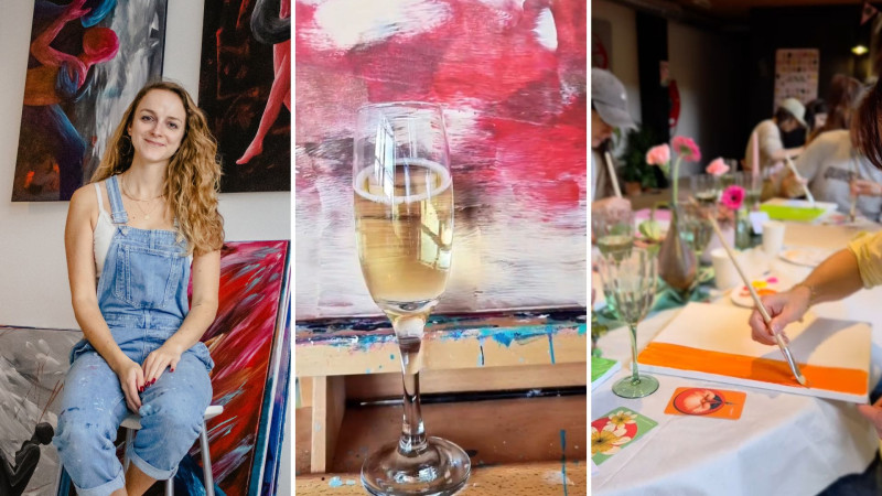 Sip & Paint in Amsterdam