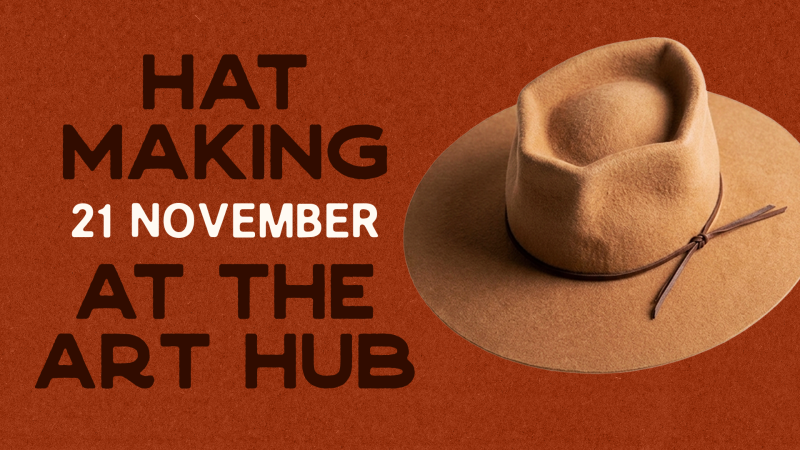 Hat Making at ART HUB, Haarlem