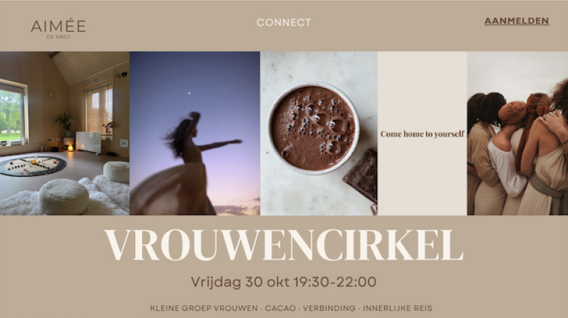 Vrouwencirkel | Thuiskomen bij jezelf