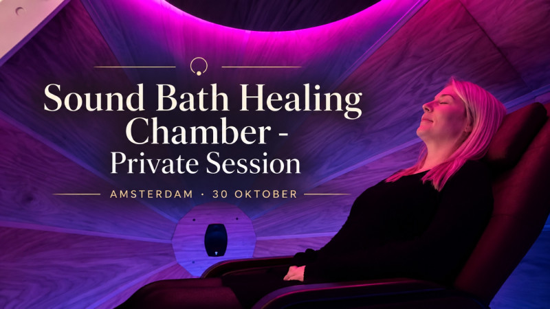 Private Sound Bath Session (50 min) in a Healing Chamber