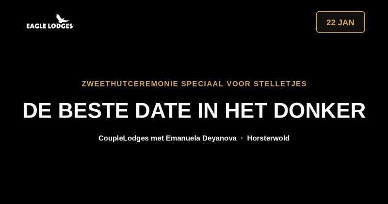 CoupleLodge: Zweethutceremonie voor Koppels
